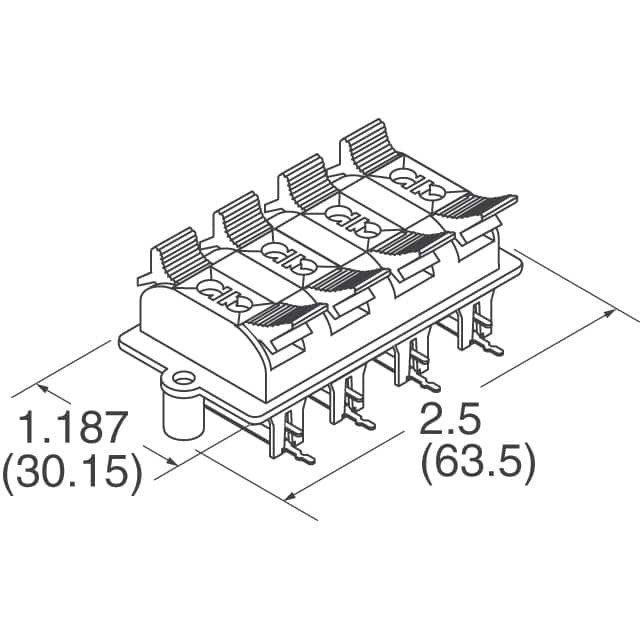 33-1408 GC Electronics  Barrier Blocks
